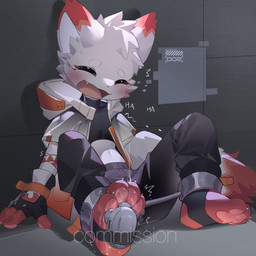 4_fingers 4_toes ankle_cuffs anthro black_bottomwear black_clothing black_crop_top black_gloves black_handwear black_nose black_pants black_shirt black_topwear blush blush_lines bodily_fluids bottomwear bound cheek_tuft circle_eyebrows claws clothed clothing concrete_floor crop_top cropped_hoodie cropped_jacket crying_laughing cuff_(restraint) cute_fangs dipstick_ears dipstick_tail drooling ear_markings emanata eyebrows eyes_closed facial_tuft fangs feet finger_claws fingerless_gloves fingers foot_fetish foot_focus footwear fur gloves gloves_(marking) grey_background haha handwear head_tuft hoodie jacket laugh leg_markings lube lube_on_feet male markings multicolored_body multicolored_ears multicolored_fur navel number open_mouth pants pawpads paws pink_pawpads red_body red_clothing red_ear_tips red_ears red_feet red_fur red_hands red_hoodie red_jacket red_paws red_tail red_tail_tip red_topwear restraints saliva saliva_string screen shadow shirt simple_background socks socks_(marking) solo squirming stirrup_legwear stirrup_socks straps sweat sweatdrop tail tail_markings tears teeth text tickle_fetish tickle_torture tickling tickling_feet tickling_machine toe_claws toeless_legwear toes tongue topwear tuft two_tone_body two_tone_fur wall_(structure) white_body white_clothing white_ears white_eyebrows white_fur white_hoodie white_jacket white_tail white_topwear young young_anthro young_male emolga_1 canid canine canis fox mammal absurd_res hi_res watermark