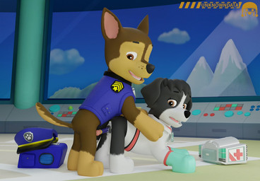 clothed clothing duo female feral male male/female penetration penile penile_penetration penis_in_vagina sex vaginal vaginal_penetration unknowndata paw_patrol chase_(paw_patrol) needley_(unknowndata) canid canine canis domestic_dog german_shepherd herding_dog mammal pastoral_dog 3d_(artwork) digital_media_(artwork)