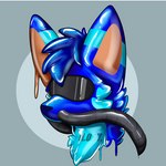 clothing drone free_use latex solo submissive suit how2101 kitsune_(ero) canid canine fox mammal 1:1 icon low_res