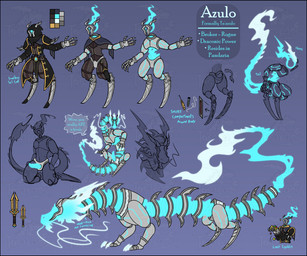 armor beard belt black_border black_clothing blue_clothing blue_fire blue_glow blue_markings border bottomwear broker_(warcraft) brown_clothing claws cloak clothed clothing coat coin colored_fire dagger elemental_manipulation faceless_character faceless_male facial_hair fantasy feral fire fire_manipulation floating_head front_view gem genitals glowing glowing_body glowing_claws glowing_genitalia glowing_head glowing_horn glowing_markings glowing_penis glowing_tail gold_(metal) gradient_background grey_body holding_object holster holstered_weapon hood hood_up hooded horn jewelry knee_pads kneeling leather leather_clothing lockpick looking_aside looking_at_viewer lying machine magic magic_user male markings melee_weapon metal metal_horn metallic_body nude on_back outlaw pants pauldron penis presenting presenting_penis purple_background rear_view ring_(jewelry) ring_(marking) robotic rogue shirt shoulder_pads side_view silver_(metal) simple_background solo speech_bubble standing tail text thief topwear treasure weapon whiskers white_fire white_glow toracanix blizzard_entertainment mythology warcraft cloud_serpent dragon eastern_dragon humanoid mythological_creature mythological_scalie robot robot_humanoid scalie 6:5 absurd_res colored english_text full-length_portrait half-length_portrait headshot_portrait hi_res line_art model_sheet portrait sketch