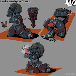 anthro armbinder bdsm binder_(restraint) bodily_fluids bondage bondage_gear bound breasts breath chastity_belt chastity_device claws clothing collar corset cum digitigrade dildo dildo_lick drooling ear_piercing elania encasement female gauged_ear genital_fluids genitals genitals_through_zipper hair kneeling latex latex_clothing latex_skinsuit licking lingerie locked long_hair nipples oral panting piercing plug_(jewelry) posture_collar restraints saliva sensory_deprivation sex sex_toy simple_background skinsuit solo squirming sybian text tight_clothing tongue tongue_out topwear unchastity wet yonic_chastity_device zipper zipper_mouth masterzoroark666 blizzard_entertainment telegram warcraft canid mammal werecanid werecreature worgen 1:1 absurd_res english_text hi_res