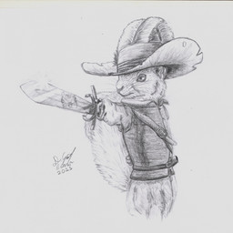 anthro armor clothing male melee_weapon reflection simple_background solo sword topwear weapon white_background lied_etal mammal rodent sciurid tree_squirrel 1:1 hi_res monochrome