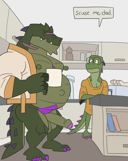 age_difference anal anal_orgasm anal_penetration anthro anthro_on_anthro anthro_penetrated anthro_penetrating anthro_penetrating_anthro anthro_pov appliance balls barazoku bareback barefoot belly belly_overhang belly_riding beverage big_balls big_belly big_muscles big_penis bodily_fluids body_hair bottomless bottomless_anthro bottomless_male bouncing_balls bouncing_penis bound bread butt carrying_another chest_hair claws clenched_teeth clothed clothing clothing_pull cock_warming coffee coffee_mug cum cum_drip cum_in_ass cum_inside cum_on_balls cum_on_clothing cum_on_face cum_on_glasses cum_on_ground cum_on_own_balls cum_on_own_face cum_on_self cum_on_shirt cum_splatter cum_trail cum_while_penetrated cumshot deep_kiss dialogue dominant dominant_pov drinking dripping duo ejaculation erect_nipples erection extreme_french_kiss eyes_closed eyewear fannypacking father_dom_son_sub father_penetrating_son feet first_person_view food foreskin french_kissing frottage genital_fluids genitals glans glasses hands-free holding_object hug hugging_another humanoid_genitalia humanoid_penis inside kissing kitchen kitchen_appliance kitchen_counter larger_anthro larger_dom larger_male larger_pov leg_grab looking_at_viewer looking_pleasured lying male male/male male_anthro male_penetrated male_penetrating male_penetrating_male male_pov mature_anthro mature_male morning musclegut muscular muscular_anthro muscular_male narrowed_eyes navel nipples non-mammal_balls non-mammal_nipples older_dom_younger_sub older_male older_pov on_back open_clothing open_robe open_topwear orgasm orgasm_face outie_navel overweight overweight_anthro overweight_male parent_incest partially_retracted_foreskin pec_smothering pecs penetrating_pov penetration penile penile_penetration penis penis_in_ass penis_size_difference penises_touching plantigrade pornographic_short_film profanity pubes questionable_consent restrained robe rubbing_penis scales scar sex shirt shirt_grab shirt_pull simultaneous_orgasms size_difference slim slim_anthro slim_male smaller_anthro smaller_male smaller_penetrated smile smothering speech_bubble spread_legs spreading standing stated_incest talking_to_viewer teeth text thrusting toast toaster tongue tongue_out topwear topwear_grab topwear_pull walking younger_male younger_penetrated smallsrabbit axel_(howlitebadger) cog_(howlitebadger) crocodile crocodilian reptile scalie 2026 2d_animation 4:5 animated english_text frame_by_frame hi_res long_playtime no_sound video father_(lore) father_and_child_(lore) father_and_son_(lore) incest_(lore) parent_(lore) parent_and_child_(lore) parent_and_son_(lore) son_(lore)