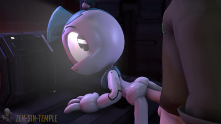 balls big_head butt duo female female_focus female_on_human female_penetrated genitals huge_head human_on_humanoid human_penetrating human_penetrating_humanoid humanoid_penetrated interspecies machine male male/female male_on_humanoid male_penetrating male_penetrating_female not_furry penetration penile penile_penetration penis penis_in_vagina sex solo_focus vaginal vaginal_penetration vulva zensintemple my_life_as_a_teenage_robot nickelodeon jenny_wakeman human humanoid mammal robot 16:9 3d_(artwork) 3d_animation animated digital_media_(artwork) hi_res high_framerate no_sound short_playtime source_filmmaker_(artwork) video widescreen