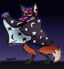 3_toes anthro biped black_cape black_clothing bottomless bottomless_anthro bottomless_male cape clenched_teeth clothed clothing crescent_moon curling_tail darkness devious devious_grin digitigrade dipstick_tail evil_grin fangs feet fluffy fluffy_tail fur glance gloves grey_ears grey_feet grin grinning_at_viewer handwear knee_tuft leg_markings leg_tuft looking_at_viewer magician male markings mask moon moon_symbol multicolored_body multicolored_fur muscular muscular_arms notched_ear open_mouth open_smile orange_body orange_fur paws purple_clothing purple_gloves purple_handwear sharp_teeth smile smiling_at_viewer socks_(marking) solo star_symbol tail tail_markings tan_body tan_fur tan_inner_ear tan_tail_tip teeth toes toony toothy_grin tuft wearing_mask yellow_eyes yellow_sclera keenfox nelvana redwall slagar_the_cruel canid canine fox mammal red_fox true_fox 2016 colored dated digital_drawing_(artwork) digital_media_(artwork) shaded signature