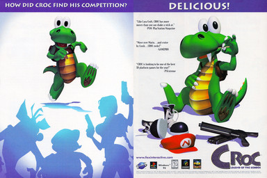 anthro backpack belly clothing feet female footwear group gun hat headgear headwear humor logo male one_fang open_mouth picking_teeth quote ranged_weapon shadow shoes sitting smile smiling_at_viewer text toothpick vore_implied weapon unknown_artist activision crash_bandicoot_(series) croc_(series) mario_bros microsoft microsoft_windows nintendo playstation sega sega_saturn sony_corporation sony_interactive_entertainment tomb_raider crash_bandicoot croc_(croc) lara_croft mario bandicoot crocodile crocodilian human mammal marsupial reptile scalie 1997 3d_(artwork) digital_media_(artwork) english_text hi_res official_art promotional_material url