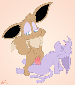 blush bodily_fluids cowgirl_position cum dipstick_tail duo erection eyes_closed female feral from_front_position genital_fluids genitals male male/female markings on_bottom on_top penis sex simple_background straddling tail tail_markings vaginal vulva white_background psyredtails nintendo pokemon canid canine eevee eeveelution espeon generation_1_pokemon generation_2_pokemon mammal pokemon_(species) 2005 signature
