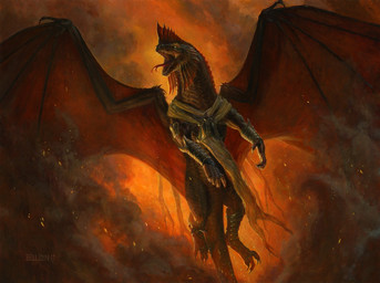 ambiguous_gender claws clothing embers feral fin flying forked_tongue membrane_(anatomy) membranous_wings open_mouth smoke solo spread_wings tongue wings steven_belledin hasbro magic:_the_gathering mythology wizards_of_the_coast dragon mythological_creature mythological_scalie scalie 2017 official_art