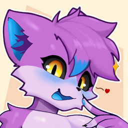 black_eyes blush eyelashes femboy intersex male male/male maleherm smile tufted_hair napyyy felid feline humanoid mammal absurd_res hi_res