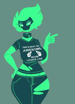 bedroom_eyes big_breasts bottomwear breasts clothing denim denim_bottomwear denim_clothing female freckles jeans mask narrowed_eyes not_furry pants seductive shirt solo thick_thighs topwear torn_clothing wide_hips conditional_dnp welwraith this_is_what_an_amazing_mom_looks_like inka_(welwraith) ghost humanoid spirit