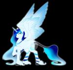 blue_eyes blue_hair feathered_wings feathering feathers female feral fur gradient_hair hair horn iridescent iridescent_feathers iridescent_hair iridescent_mane iridescent_tail iridescent_wings snowflake solo tail tail_tuft tuft white_body white_fur wings fuyusfox hasbro my_little_pony mythology equid equine mammal mythological_creature mythological_equine winged_unicorn alpha_channel