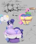 anthro anthrofied babydoll belly big_belly big_butt bottomwear breasts butt clothed clothing duo female furgonomics gun hair horn huge_butt huge_hips huge_thighs hyper hyper_butt hyper_hips hyper_thighs lingerie miniskirt nightgown obese obese_anthro obese_female overweight overweight_anthro overweight_female panties pink_hair purple_hair ranged_weapon rifle skirt sniper_rifle solo tail tail_through_skirt text thick_thighs thong underbutt underwear weapon white_body wide_hips yellow_body thelunarmoon friendship_is_magic hasbro my_little_pony mythology fluttershy_(mlp) princess_celestia_(mlp) princess_luna_(mlp) rarity_(mlp) equid equine mammal mythological_creature mythological_equine unicorn 5:6 absurd_res digital_media_(artwork) english_text hi_res multiple_images