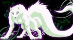 ambiguous_gender claws feral fur humanoid_pointy_ears long_tail pointy_ears solo tail white_body white_fur lotras kekkaishi madarao_(kekkaishi) ayakashi canid canine canis domestic_dog mammal spirit wolf hi_res