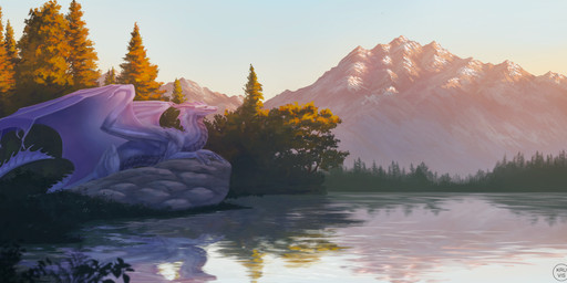 2_horns blue_sky detailed_background feral forest horn male mountain outside plant scales sky solo tree white_body white_scales wings kruvis european_mythology mythology splendor dragon mythological_creature mythological_scalie scalie western_dragon 2025 hi_res