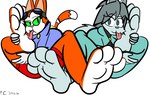 4_toes anthro auto_foot_lick big_feet crossgender duo feet female female/female foot_fetish foot_lick foot_play licking self_lick soles symmetry symmetry_(reflectional) toes tongue tongue_out darkburst_(artist) frozarcold blinx_the_time_sweeper dust:_an_elysian_tail microsoft xbox_game_studios blinx dust_(elysian_tail) canid canine canis domestic_cat felid feline felis mammal wolf hi_res