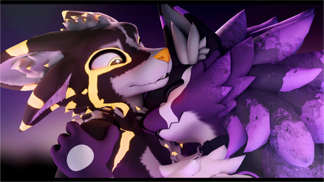 anthro blush border cuddling duo hair hand_on_shoulder happy hug looking_at_another male male/male nuzzling romantic romantic_couple seductive shy shy_smile tenderness white_border lill_esp abiboi_(modeler) camrige_(character) wharf_(character) deuzear novabeast 3d_(artwork) absurd_res blender_(artwork) digital_media_(artwork) hi_res