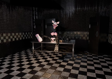 anthro duo endoskeleton female genitals kick machine male male/female robotic robotic_arm vulva white_body scolibussy five_nights_at_freddy's five_nights_at_freddy's_2 scottgames mangle_(fnaf) animatronic robot robot_anthro animated short_playtime