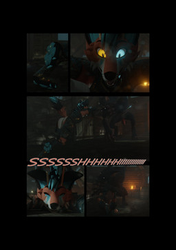 anthro armor duo genitals half-erect horn male male/male melee_weapon penis sword weapon wings sanythefox fallout microsoft mythology blue_devil sany_van_fox cryptid lagomorph mammal wolpertinger 3d_(artwork) absurd_res comic digital_media_(artwork) hi_res multiple_scenes