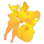 anthro anus areola autotitfuck balls big_anus big_areola big_balls big_breasts big_butt big_nipples big_penis blush bodily_fluids breast_play breasts bubble_butt butt crossgender curvy_figure dripping erect_nipples erection eyelashes eyeless featureless_feet feet freckled_areola freckled_breasts freckles ftg_crossgender fti_crossgender genital_fluids genitals glistening glistening_body glistening_breasts glistening_butt glistening_genitalia glistening_penis gynomorph hand_behind_head horn hourglass_figure huge_breasts huge_butt huge_penis intersex looking_away lying masturbation navel nipples nude on_back orange_eyes penile penile_masturbation penis precum precum_drip presenting presenting_hindquarters presenting_penis puffy_anus raphe_(anatomy) red_blush simple_background small_wings smile solo standing text thick_thighs vein veiny_penis white_background wide_hips wings yellow_body danielito cartoon_network the_amazing_world_of_gumball penny_fitzgerald humanoid mammal 1:1 absurd_res hi_res signature