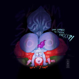 anal anal_penetration anthro backsack balls big_balls big_butt bubble_butt butt cellulite duo exposed from_front_position genitals huge_balls huge_butt hyper hyper_balls hyper_butt hyper_genitalia male male/male mating_press multicolored_body penetration profanity rough_sex sex shortstack shortstack_male text two_tone_body vein veiny_balls lumiink asian_mythology east_asian_mythology japanese_mythology level-5 mythology yo-kai_watch jibanyan usapyon_(yo-kai_watch) domestic_cat felid feline felis mammal mustelid otter yokai 1:1 2026 english_text hi_res