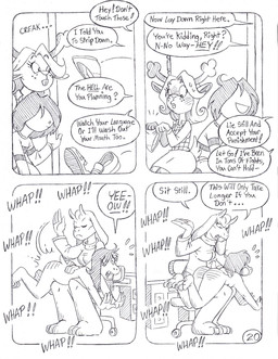 adolescent age_difference ambiguous_gender anthro antlers aroused aroused_face big_breasts big_butt blush blush_lines bottomwear breasts butt butt_slap chair clothed clothed/nude clothed_anthro clothed_female clothing corporal_punishment desk dialogue eyelashes female flushed flushed_face footwear forced forced_exposure forced_undressing freckled_face freckles fully_clothed fully_clothed_anthro fully_clothed_female furniture group hair hair_over_eyes horn humiliation karma long_ears long_eyelashes mature_anthro mature_female motion_lines nude nude_anthro nude_female office over_the_knee pain panties pattern_clothing pattern_shirt pattern_topwear plaid plaid_clothing plaid_shirt plaid_topwear punishment revenge shirt shoes size_difference skirt slap spank_marks spanking speech_bubble student stuttering table teacher teacher_and_student text topwear underwear undressing young circe_(artist) deltarune undertale_(series) kris_dreemurr noelle_holiday susie_(deltarune) toriel toriel_(deltarune) bovid caprine deer goat human lizard mammal new_world_deer reindeer reptile scalie black_and_white comic english_text hi_res monochrome traditional_media_(artwork)