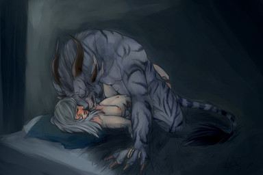 2014 anthro bed breasts charr couple duo feline female fur guild_wars guild_wars_2 hair hand_holding horn human human_on_anthro interspecies koorii lying male male/female mammal missionary_position nipples nude on_back pillow sex spread_legs spreading tail_tuft tasteful tuft video_games
Rating: Explicit
Score: 23
User: Foxxy338
Date: September 15, 2014 2014 anthro bed breasts charr couple duo feline female fur guild_wars guild_wars_2 hair hand_holding horn human human_on_anthro interspecies koorii lying male male/female mammal missionary_position nipples nude on_back pillow sex spread_legs spreading tail_tuft tasteful tuft video_games
Rating: Explicit
Score: 23
User: Foxxy338
Date: September 15, 2014