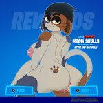 anthro anus butt crouching female genitals looking_at_viewer mottled nipple_piercing nipples nude piebald piercing pussy solo thick_thighs wide_hips thespeedyraisin epic_games fortnite meow_skulls calico_cat domestic_cat felid feline felis mammal 1:1 2022 absurd_res hi_res