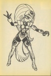 anthro armor boob_armor breastplate coloring_book female merchandise scan solo tail unknown_artist bucky_o'hare_(series) jenny_(bucky_o'hare) domestic_cat felid feline felis mammal