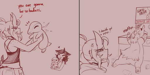 annoyed blush blush_lines clothing complaining dialogue female feral freckled_shoulders freckles fur group grumpy heart_symbol horn machine male out_of_order piercing shirt slushie smile text topwear whining giidenuts nintendo pokemon aiko_(giidenuts) carrie_(giidenuts) typhy_(giidenuts) animal_humanoid cyndaquil demon demon_humanoid felid felid_humanoid generation_2_pokemon generation_4_pokemon horned_humanoid humanoid mammal mammal_humanoid piplup pokemon_(species) typhlosion absurd_res comic english_text hi_res monochrome