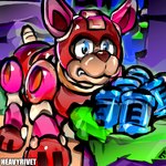 ambiguous_gender energy_tank feral machine male solo speedpaint heavyrivet capcom mega_man_(series) rush_(mega_man) android canid canine canis domestic_dog mammal robot 1:1 hi_res meme