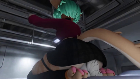 anthro barefoot big_butt black_nose bottomwear butt clothed clothing dominant dominant_female duo face_in_ass facesitting feet female fully_clothed fur grinding_on_face hair huge_butt kneeling larger_female legband looking_back male male/female multicolored_body multicolored_fur pawpads pink_eyes shirt short_hair sitting_on_another size_difference skirt smaller_male soles submissive submissive_male tail tan_body tan_fur thick_thighs thighband topwear two_tone_body two_tone_fur white_body white_fur white_hair minia minia_(minia) ambiguous_species diera_(species) mammal mouse murid murine rodent 16:9 2024 3d_(artwork) 3d_animation animated digital_media_(artwork) long_playtime no_sound webm widescreen