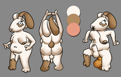 abdominal_bulge anthro bodily_fluids disembodied_penis foreskin genital_fluids genitals grey_background gynomorph gynomorph/male gynomorph_focus gynomorph_penetrated humanoid_genitalia humanoid_penis intersex intersex/male intersex_focus intersex_penetrated long_foreskin male male_penetrating male_penetrating_gynomorph male_penetrating_intersex mostly_offscreen_male multiple_poses nude oral overweight overweight_gynomorph overweight_intersex penetration penile penis pose precum ridiculous_fit sex simple_background size_difference solo_focus spots tan_body unretracted_foreskin dukeofsnailplace plum_(dukeofsnailplace) lagomorph mammal model_sheet