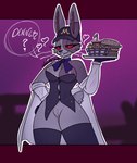 anthro breath female genitals playboy_bunny pussy serving_food solo work_uniform naholadydragon five_nights_at_freddy's five_nights_at_freddy's:_security_breach scottgames steel_wool_studios vanny_(fnaf) hi_res