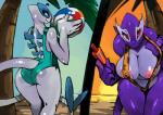 2014 4_fingers anthro areola beach beach_ball big_areola big_breasts bikini bittenhard blue_eyes breasts butt female legendary_pokémon looking_at_viewer looking_back lugia nintendo nipples pokémon pokémorph purple_body red_eyes seaside shadow_lugia sling_bikini sunset suntan_lotion swimsuit video_games white_body
Rating: Questionable
Score: 24
User: Finchmaster
Date: February 23, 2014