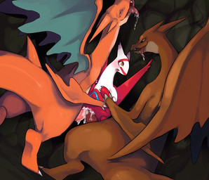 against_wall blush cave claws double_penetration double_vaginal dragon dripping drooling edit female feral feral_on_feral forced gangbang group group_sex hi_res latias legendary_pokémon male male/female mega_charizard mega_charizard_y mega_evolution membranous_wings nintendo penetration penis pokémon pussy pussy_juice rape saliva scalie sex smile tingtongten tongue tongue_out vaginal vaginal_penetration video_games wings

Rating: Explicit
Score: 28
User: Sithris
Date: March 29, 2015