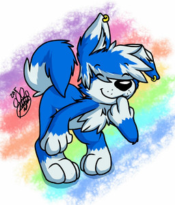 anthro biped black_nose blue_body blue_ears blue_fur blue_hair blue_tail_tip digitigrade dipstick_ears dipstick_tail ear_markings ear_piercing ear_ring eyes_closed fur hair male markings multicolored_body multicolored_ears multicolored_fur multicolored_hair piercing ring_piercing solo tail tail_markings two_tone_body two_tone_ears two_tone_fur two_tone_hair white_body white_ear_tips white_ears white_fur white_hair white_inner_ear gaokun gao_(gaokun) border_collie canid canine canis collie domestic_dog herding_dog hybrid mammal nordic_sled_dog pastoral_dog samoyed sheepdog spitz 2015 watermark