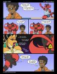 amulet_coin anthro dialogue female male mature_anthro mature_female muscular muscular_female open_mouth text sketchybug nintendo pokemon cinny_the_incineroar puff_the_dragonite will_the_pokemon_trainer dragonite generation_1_pokemon generation_7_pokemon human incineroar mammal pokemon_(species) 2019 comic english_text hi_res url