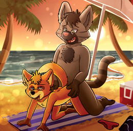 adult_on_child adult_on_young age_difference anal anal_penetration anthro balls beach bodily_fluids brown_body brown_fur chest_tuft countershading duo eyewear fur genital_fluids genitals glasses male male/male nude open_mouth orange_body orange_fur outside penetration penile penile_penetration penis penis_in_ass precum seaside shota size_difference sunset tongue tongue_out tuft umbrella young young_anthro young_male krimsomskaizo oliver_(piercebrosnan) canid canine domestic_cat felid feline felis fox mammal absurd_res hi_res father_(lore) father_and_child_(lore) father_and_son_(lore) incest_(lore) parent_(lore) parent_and_child_(lore) parent_and_son_(lore) son_(lore)