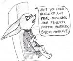 2016 anthro caliosidhe canid canine clothed clothing comic disney english_text fennec_fox finnick_(zootopia) fox fur low_res male mammal simple_background solo text true_fox zistopia zootopia