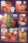 2:3 anthro blonde_hair blush bodily_fluids comic crying dialogue embrace english_text female green_body green_eyes green_scales group group_hug hair hi_res hug human kyle_(she-ra) lizard lonnie_(she-ra) male mammal masters_of_the_universe mattel netflix polyamory reptile rockbottomfeeder rogelio_(she-ra) romantic romantic_polycule scales scalie she-ra_(copyright) she-ra_and_the_princesses_of_power tears text yellow_sclera