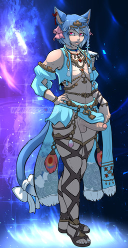 5_toes abstract_background accessory balls bedroom_eyes biped blue_clothing blue_ears blue_eyebrows blue_hair blue_tail bow_ribbon braided_hair clothed clothed_humanoid clothed_male clothing clothing_aside dipstick_tail erection eyebrow_through_hair eyebrows feet femboy fingernails fingers footwear foreskin freckled_face freckles furgonomics genitals grin grinning_at_viewer hair hand_on_hip hand_on_own_hip humanoid_genitalia humanoid_penis jewelry light light_body light_skin long_tail looking_at_viewer male male_humanoid markings nails narrowed_eyes no_underwear partially_retracted_foreskin penis plantigrade presenting presenting_penis pupils purple_eyes ribbons sandals seductive shoes short_hair skimpy slight_smile smile smiling_at_viewer solo standing tail tail_accessory tail_bow tail_markings tail_ribbon three-quarter_view toenails toes translucent translucent_hair white_markings white_tail_tip munkeesgomu animal_humanoid cat_humanoid felid felid_humanoid feline feline_humanoid humanoid mammal mammal_humanoid full-length_portrait hi_res portrait