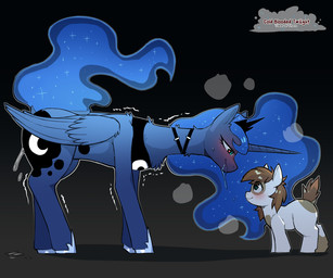 age_difference aroused blue_body blush bodily_fluids cutie_mark drooling duo eyelashes feathered_wings feathers female feral fur genital_fluids horn larger_female larger_feral male multicolored_body older_female older_feral pupils quadruped saliva shota side_view simple_background size_difference smaller_feral smaller_male smile tail thick_thighs vaginal_fluids white_body wings young young_feral young_male younger_feral younger_male cold-blooded-twilight friendship_is_magic hasbro my_little_pony mythology pipsqueak_(mlp) princess_luna_(mlp) equid equine horse mammal mythological_creature mythological_equine pony winged_unicorn 2025 6:5 hi_res