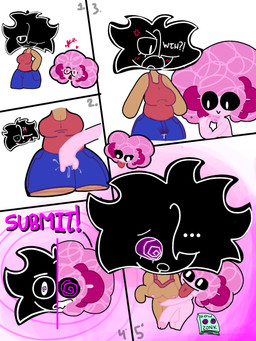 anthro bodily_fluids duo exposed female fingering genital_fluids hypnosis male male/female mind_control questionable_consent shortstack silly spiral spiral_eyes tongue tongue_out vaginal vaginal_fingering vaginal_fluids zonked axouwur axo_(axouwur) amphibian aquatic axolotl human mammal mole_salamander salamander hi_res