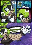 angry anthro breasts energy female female/female growth humor laboratory laboratory_mishaps male malfunction muscle_growth muscular mutation project solo text transformation morkzaytf9 idw_publishing sega sonic_the_hedgehog_(comics) sonic_the_hedgehog_(idw) sonic_the_hedgehog_(series) kitsunami_the_fennec surge_the_tenrec afrosoricid canid canine eulipotyphlan fox hedgehog hybrid mammal tenrec comic digital_drawing_(artwork) digital_media_(artwork) hi_res url