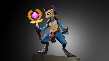 :3 animal_genitalia animal_penis anthro armor balls black_body black_fur blue_body blue_fur brawler canine_genitalia canine_penis fur genitals headgear helmet humanoid_genitalia humanoid_penis hybrid_genitalia hybrid_penis knot knotted_humanoid_penis knotted_penis male muscular muscular_male navel nipples penis saggy_balls solo tan_body tan_fur unknown_artist valorlynz_(modeler) brawl_stars nintendo pokemon supercell_(company) lucious_(valorynz) generation_4_pokemon humanoid lucario pokemon_(species) 16:9 3d_(artwork) digital_media_(artwork) hi_res widescreen