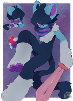 alternate_species ambiguous_gender anthro furrification hair hair_over_eye hair_over_eyes heart_symbol looking_at_viewer melee_weapon pawpads paws pipis_(deltarune) solo sword weapon mochiri deltarune undertale_(series) kris_dreemurr domestic_cat felid feline felis mammal absurd_res hi_res