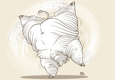 anthro belly big_belly cartwheel clenched_teeth double_chin fur hooves huge_belly male mane markings morbidly_obese morbidly_obese_anthro morbidly_obese_male navel nude obese obese_anthro obese_male overweight overweight_anthro overweight_male smile solo striped_body striped_fur striped_markings striped_tail stripes tail tail_markings tail_tuft teeth thick_arms thick_thighs tuft upside_down wide_eyed wide_hips dragontzin equid equine mammal zebra 2026 hi_res signature