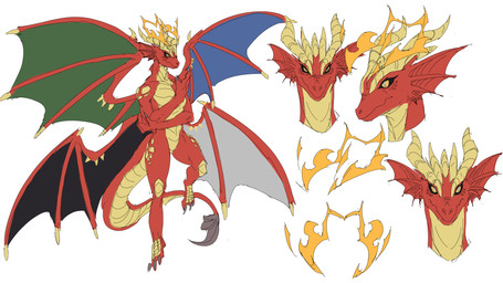 alternate_species anthro black_membrane blue_membrane crossed_arms featureless_crotch female fire flat_chested glare glaring glaring_at_viewer green_membrane grey_membrane looking_at_viewer membrane_(anatomy) membranous_wings multicolored_body multicolored_membrane multicolored_wings nude one_leg_up raised_leg red_body simple_background solo spread_wings tan_body tan_torso white_background wings yellow_torso dove_and_crow dungeons_and_dragons hasbro mythology wizards_of_the_coast tiamat_(dnd) dragon dragon_(dnd) dragonborn_(dnd) mythological_creature mythological_scalie red_dragon_(dnd) scalie 16:9 4k absurd_res concept_art hi_res widescreen