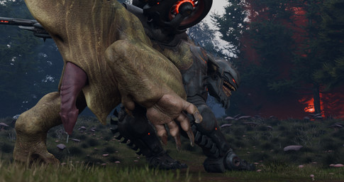 animal_genitalia anus bodily_fluids cum cum_drip dripping feral genital_fluids genital_slit genitals male penis solo sabuthedragon doom_(series) doom_the_dark_ages id_software microsoft mythology serrat dragon mythological_creature mythological_scalie scalie 256:135 3d_(artwork) blender_(artwork) digital_media_(artwork) hi_res