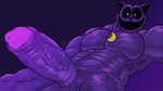 anthro big_muscles big_pecs big_penis foreskin fur genitals humanoid_genitalia humanoid_penis looking_at_viewer male muscular muscular_anthro muscular_male nude open_mouth pecs penetration penis purple_body simple_background solo vein veiny_penis nastybluepal mob_entertainment poppy_playtime smiling_critters catnap_(poppy_playtime) canid canine domestic_cat felid feline felis mammal digital_media_(artwork) hi_res